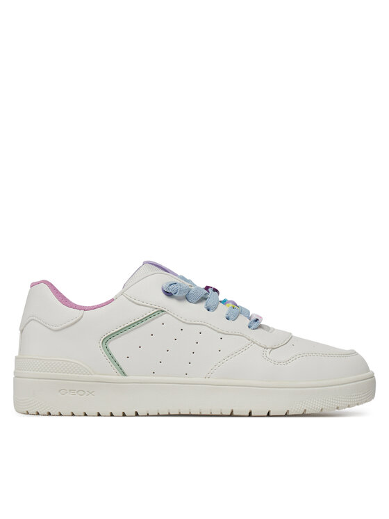 Geox Geox Sneakersy J Washiba Girl J45HXD 0003W C0653 D Bílá