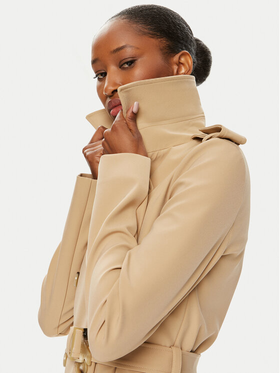 Patrizia Pepe Patrizia Pepe Trencis 8O0137/A2AW-B663 Bēšs Regular Fit