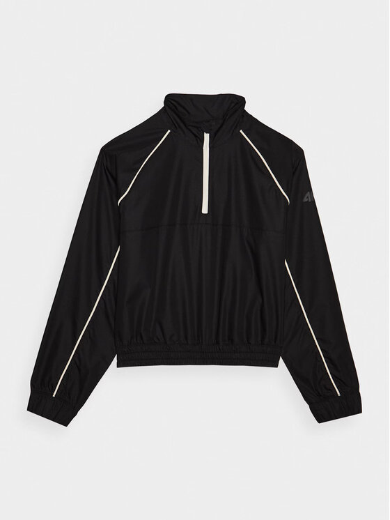 4F 4F Prechodná bunda 4FRSS24TTJAF0886-20S Čierna Oversize
