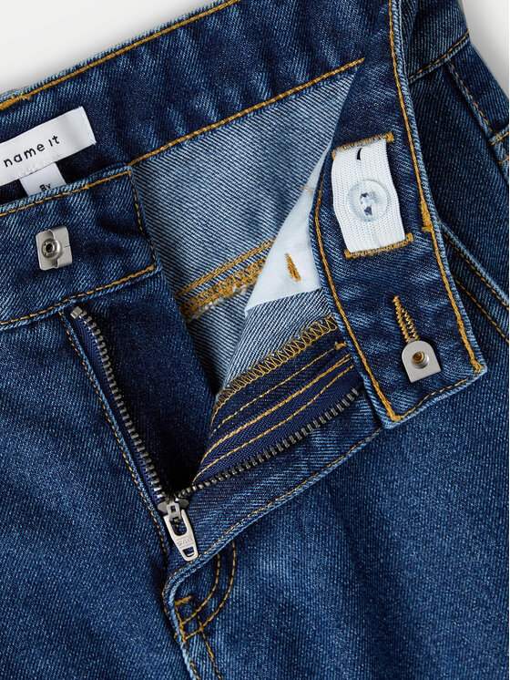 NAME IT NAME IT Farmer 13220709 Sötétkék Wide Leg