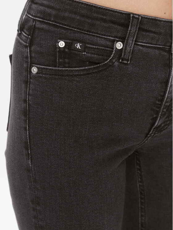 Calvin Klein Jeans Calvin Klein Jeans Jeans hlače J20J222448 Črna Skinny Fit