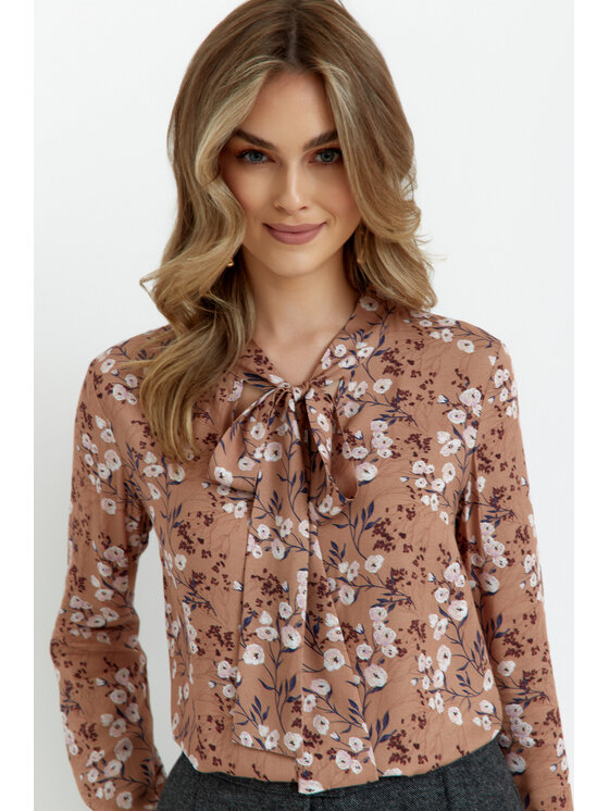 Stylove Stylove Halenka S389 Béžová Curvy Fit
