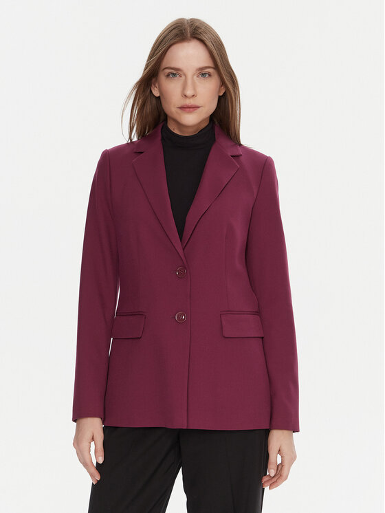 United Colors Of Benetton United Colors Of Benetton Σακάκι 2L4HDW02W Μωβ Slim Fit