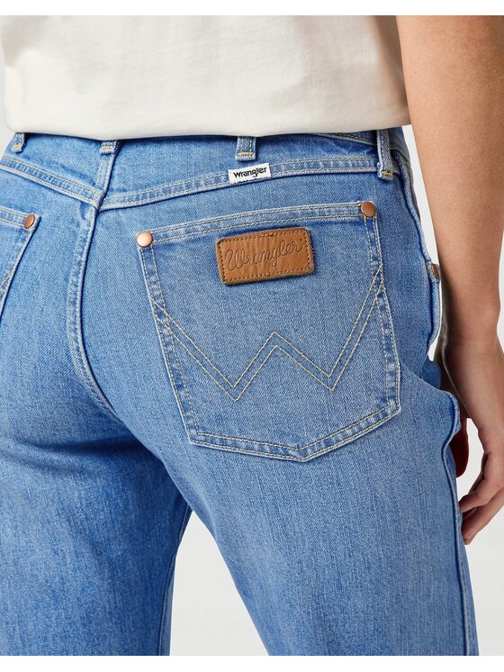 Wrangler Wrangler Jeans Style Crosby Blu Straight Fit