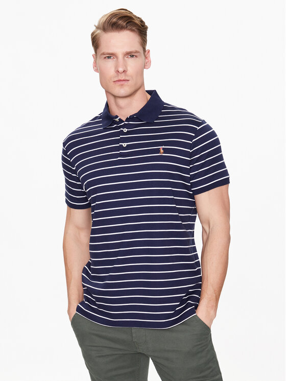 Polo Ralph Lauren Polo 710870545002 Tumši zils Slim Fit