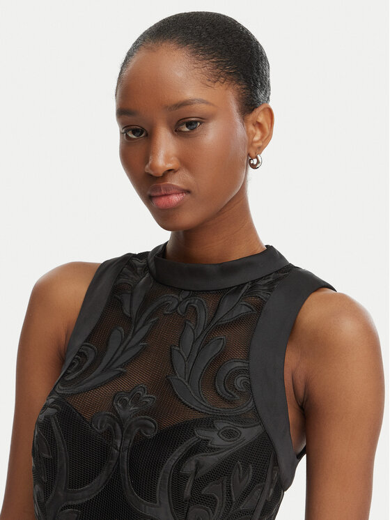 Bardot Bardot Koktélruha Relia 60227DB Fekete Slim Fit