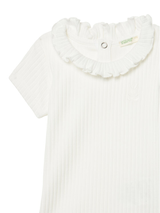 United Colors Of Benetton United Colors Of Benetton Bērnu bodijs 3F1AAB00N Balts