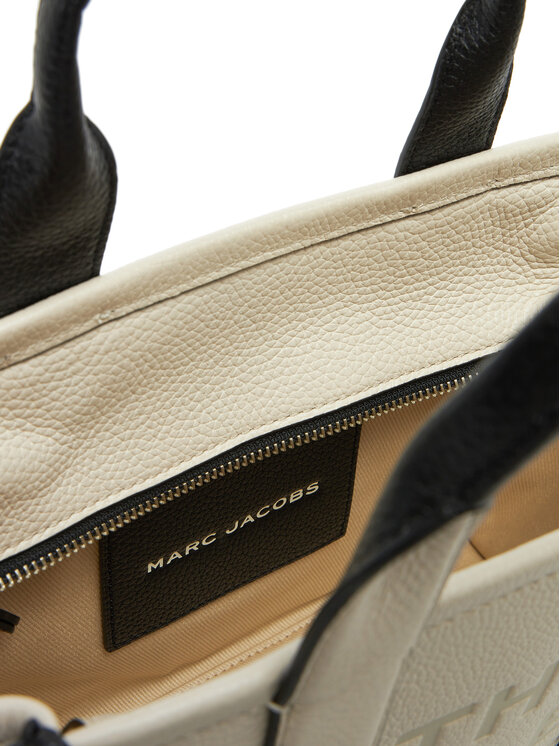 Marc Jacobs Marc Jacobs Ročna torba The Colorblock Small Tote Bag H006L01RE22 Bež