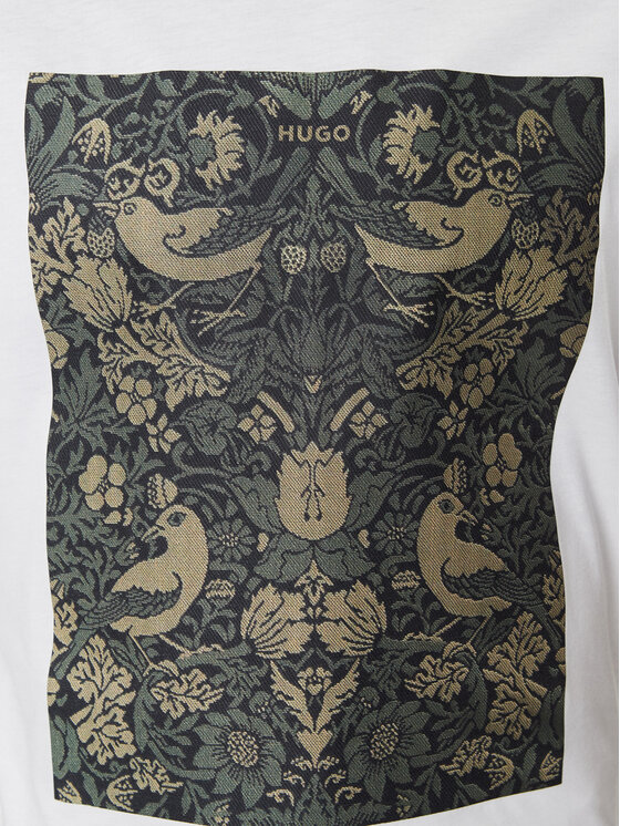 HUGO HUGO Majica Dipasly 50545363 Bela Relaxed Fit