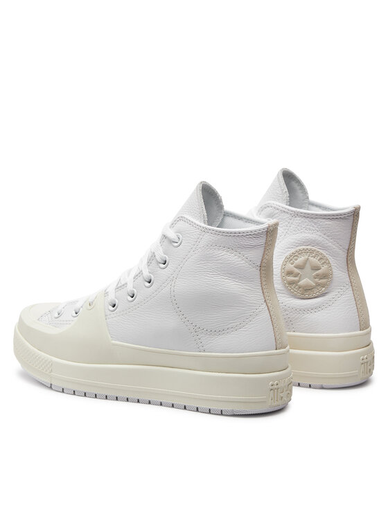 Converse Converse Trampki Chuck Taylor All Star Construct Leather A02116C Biały