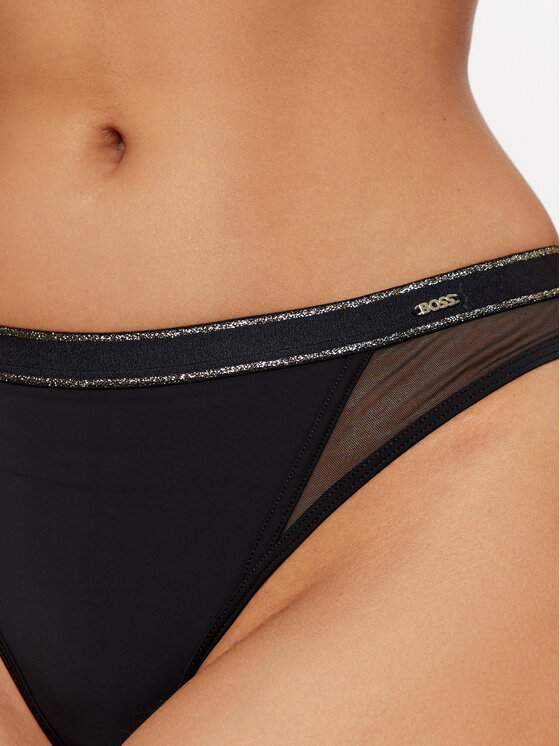 BOSS BOSS Chilot tanga Brenda 50520422 Negru