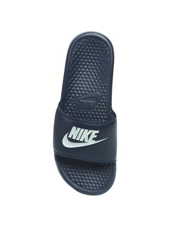 Nike Nike Klapki Benassi JDI 343880 403 Granatowy