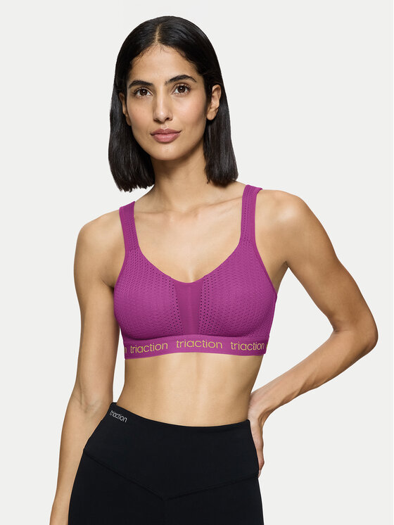 Sport melltartó Triumph, Méret: 90D, Lila, Triaction Energy Lite 10201677