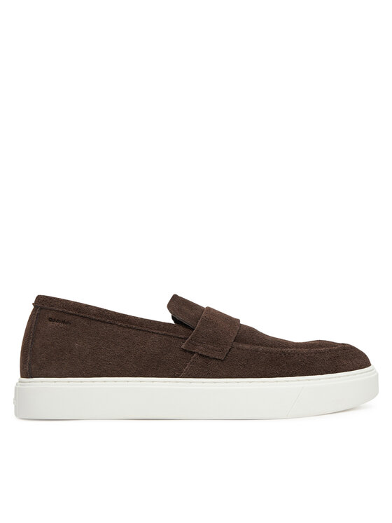 Calvin Klein Calvin Klein Cipele Moccasin Sue Unlined HM0HM01819 Smeđa