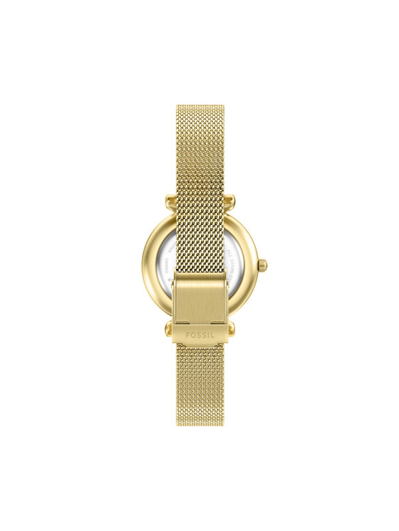 Fossil Fossil Zegarek Carlie ES5462 Złoty