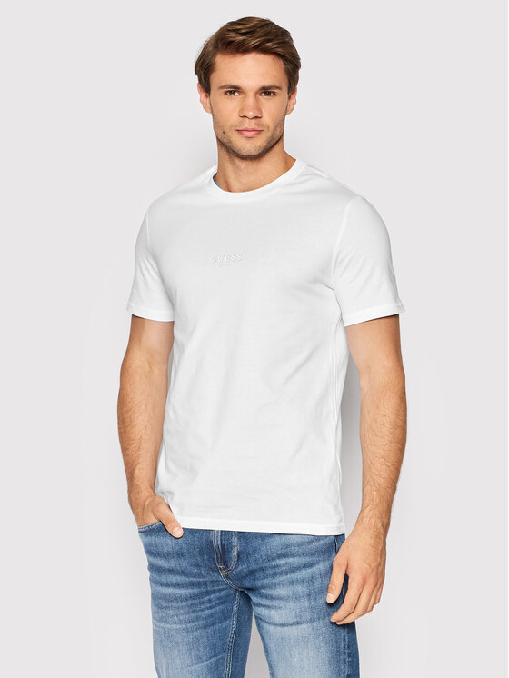 Guess Guess Футболка M2YI72 I3Z11 Білий Slim Fit