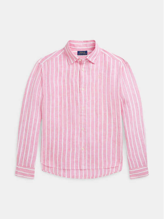 Polo Ralph Lauren Košeľa 313934722002 Ružová Boxy Fit