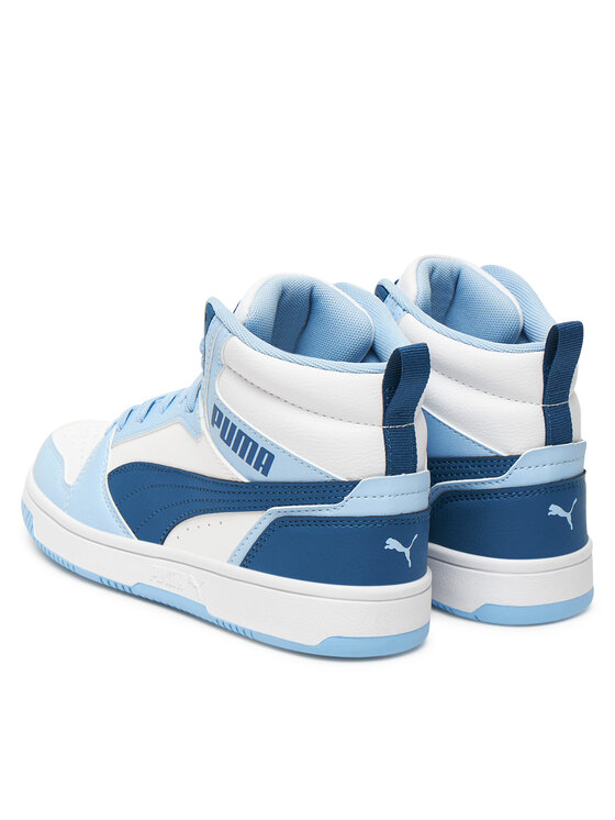 Puma Puma Sneakersy Rebound V6 Mid Jr 393831 32 Biały