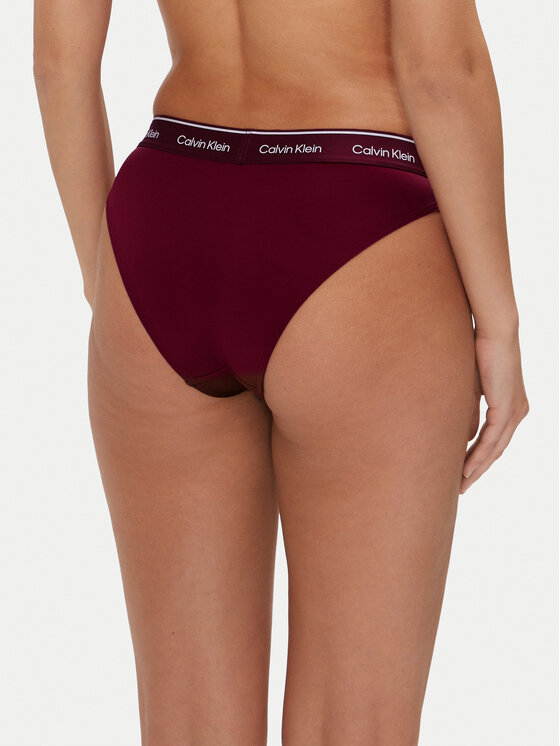 Calvin Klein Swimwear Calvin Klein Swimwear Spodný diel bikín KW0KW02428 Bordová