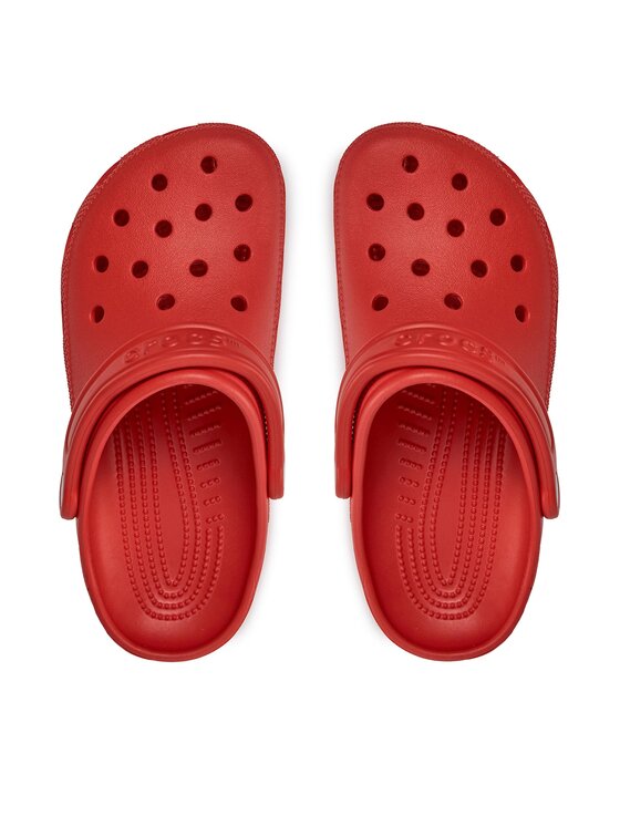Crocs Crocs Klapki Crocs Classic 10001 Czerwony