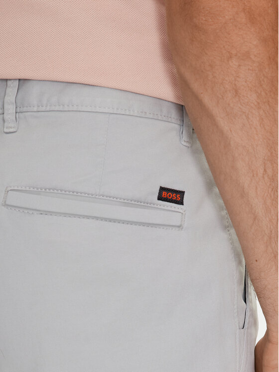 BOSS Boss Chinos kelnes Chino_Slim 50510933 Pilka Slim Fit