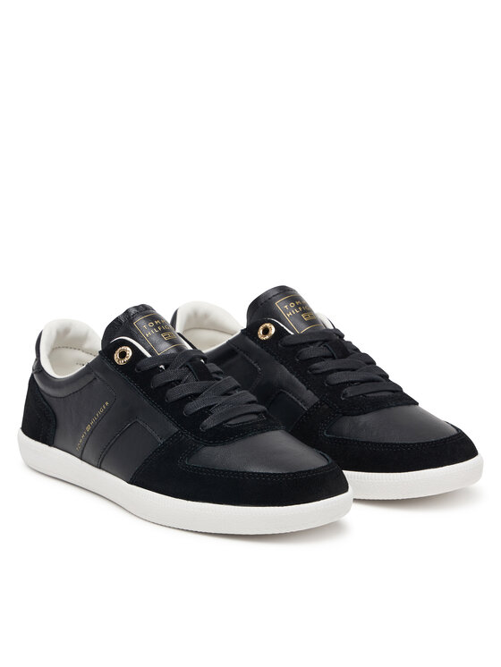 Tommy Hilfiger Tommy Hilfiger Sneakers Th Tribeca Sneaker Premium FW0FW09483 Schwarz