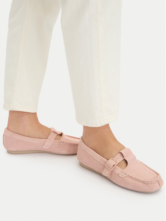 Clarks Clarks Μοκασίνια Freckle Tbar 26185904 Ροζ