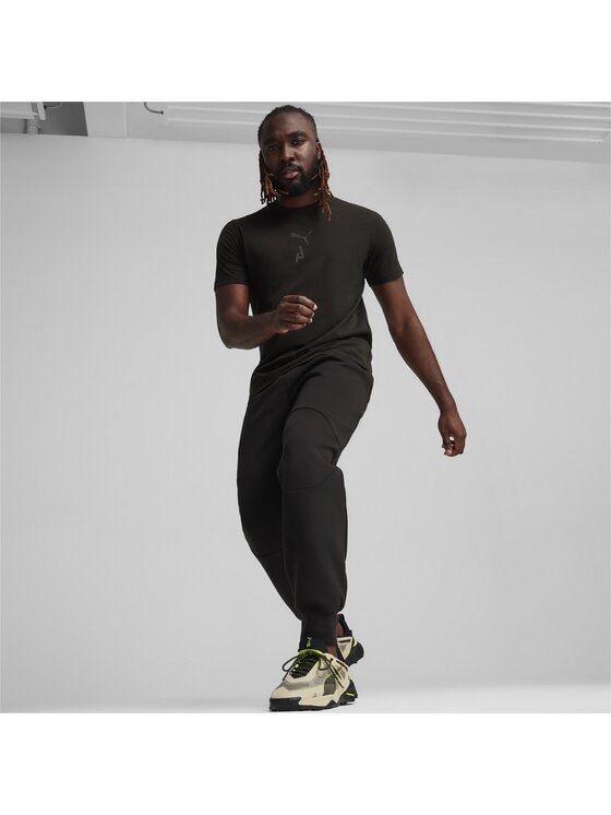 Puma Puma Koszulka techniczna 525111 Czarny Regular Fit
