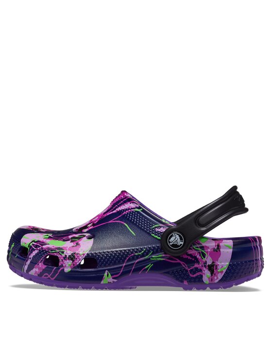 Crocs Crocs Pantoletten Classic Meta Scape Clog T 208456 Bunt