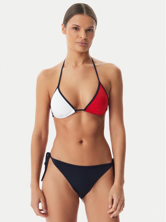 Tommy Hilfiger Tommy Hilfiger Bikinio apačia UW0UW06575 Tamsiai mėlyna