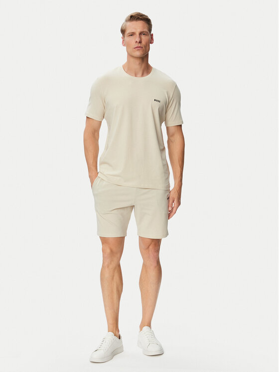 BOSS BOSS T-krekls Mix&Match 50515312 Krēmkrāsas Regular Fit