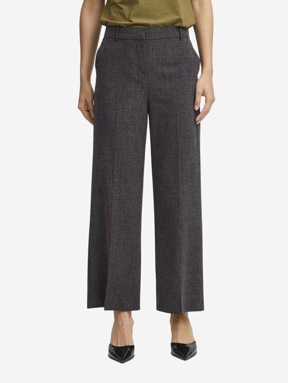 b.young b.young Pantaloni palazzo Pantalone bydanta wide leg pant 2 crop Grigio Regular Fit