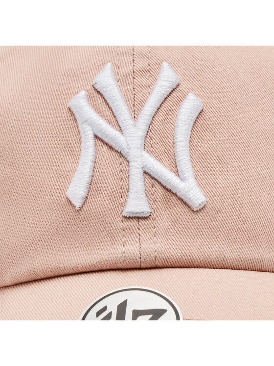 47 Brand 47 Brand Шапка с козирка Mlb New York Yankees '47 Clean Up W/ No Loop Label B-NLRGW17GWS-DVA Оранжев