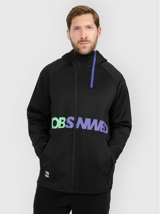 4F 4F Bluza FOB Czarny Loose Fit