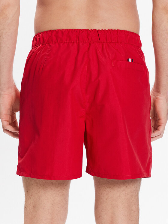 Tommy Hilfiger Tommy Hilfiger Pantaloncini da bagno UM0UM02742 Rosso Regular Fit