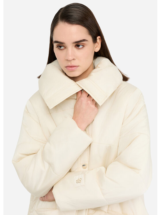 Liu Jo Liu Jo Giubbotto piumino MF5131T317620304 Beige Regular Fit