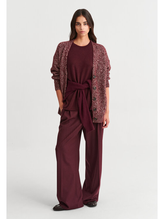 TATUUM TATUUM Sweter BARIT 1 Czerwony Oversize