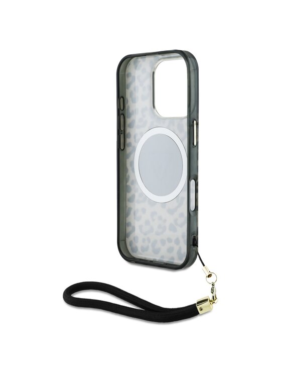 Guess Guess Etui na telefon Apple iPhone 16 Pro Brązowy