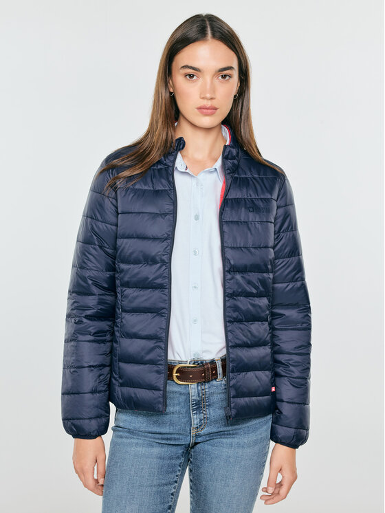 BIG STAR BIG STAR Kurtka zimowa MARIBEL Granatowy Basic Fit