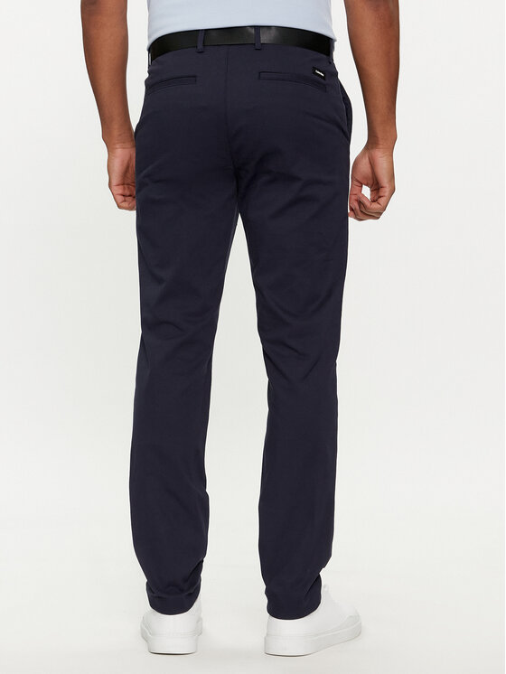 Calvin Klein Calvin Klein Chino Modern K10K110979 Tamnoplava Slim Fit