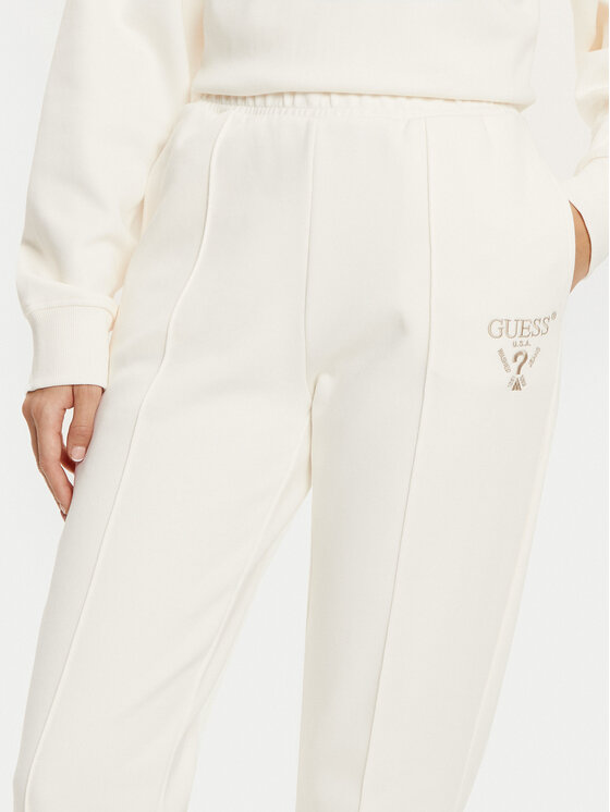 Guess Guess Donji dio trenerke V5RB13 KC3D2 Écru Regular Fit