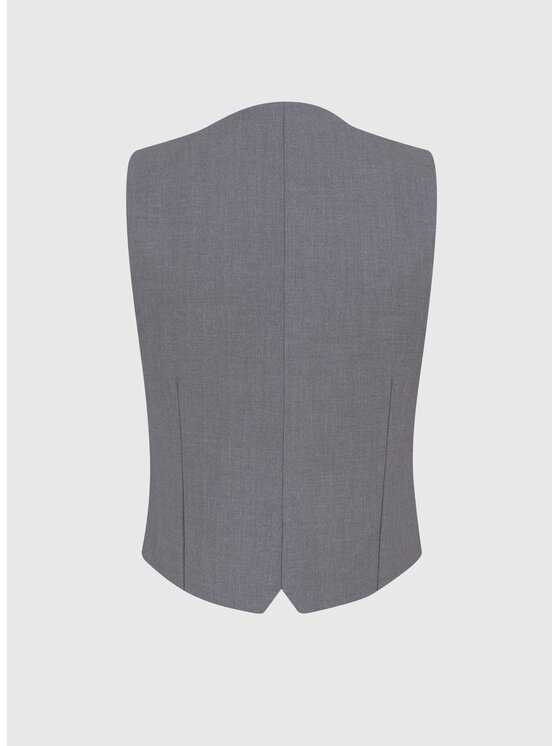Pako Lorente Pako Lorente Kamizelka P24SF-8X-013 Szary Slim Fit
