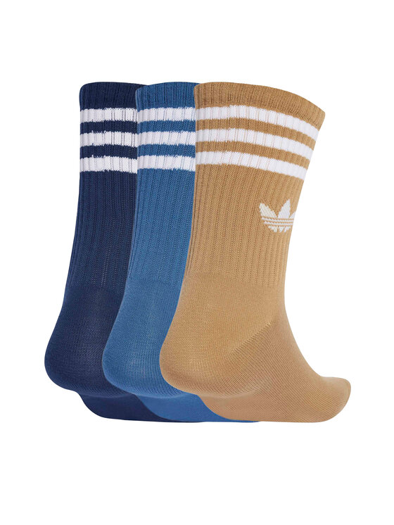 adidas adidas 3 pár uniszex hosszú szárú zokni 3-Stripes JZ4941 Színes