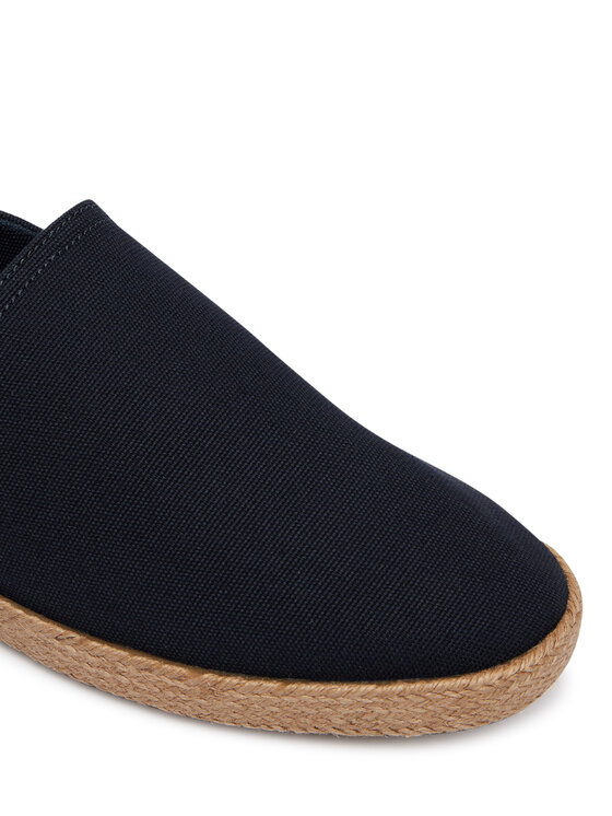 Tommy Hilfiger Tommy Hilfiger Espadrilky Core Hilfiger Espadrille Textile FM0FM05792 Tmavomodrá