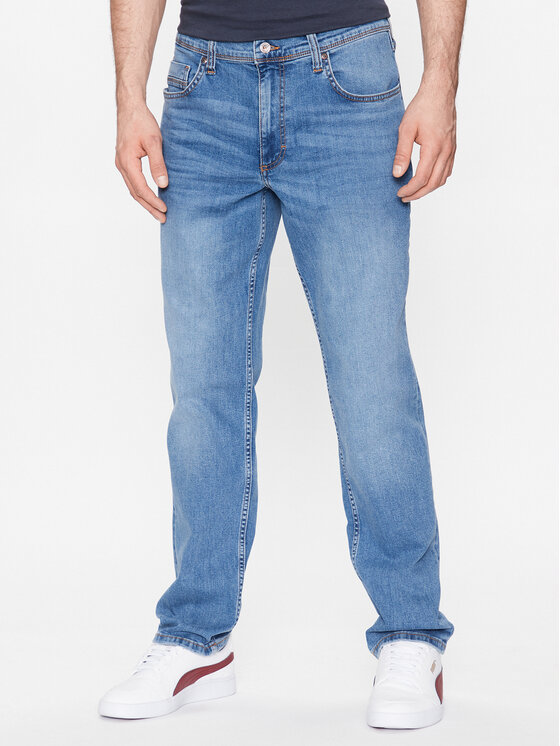 Mustang Mustang Jeansy Washington 1013657 Niebieski Slim Fit