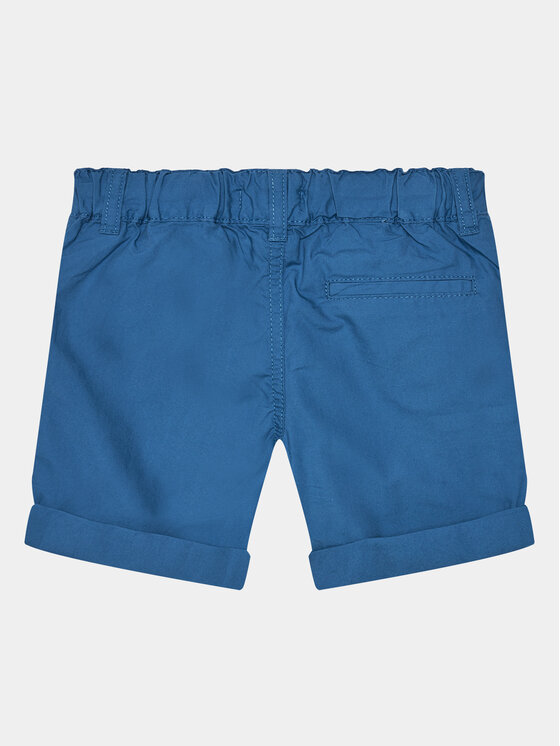 United Colors Of Benetton United Colors Of Benetton Bavlnené šortky 4AC7G900O Modrá Regular Fit