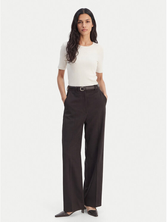 Calvin Klein Calvin Klein Tričko Varigated LV044F211G Écru Slim Fit