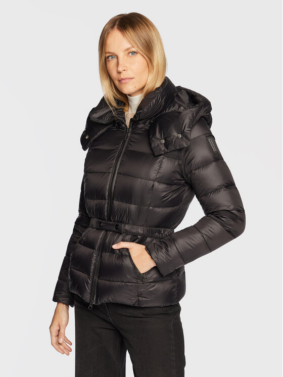 Bomboogie Bomboogie Μπουφάν πουπουλένιο JW 7633 T MNA Μαύρο Regular Fit