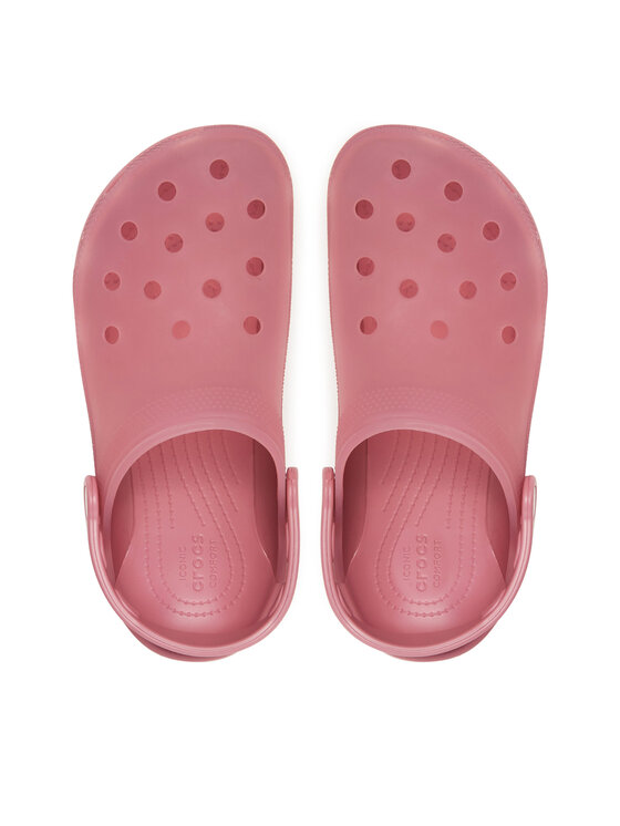 Crocs Crocs Natikače Classic Frosted Clog 210928 Ružičasta
