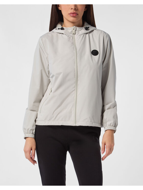 Plein Sport Plein Sport Kurtka do biegania 24419 Biały Jogger Fit